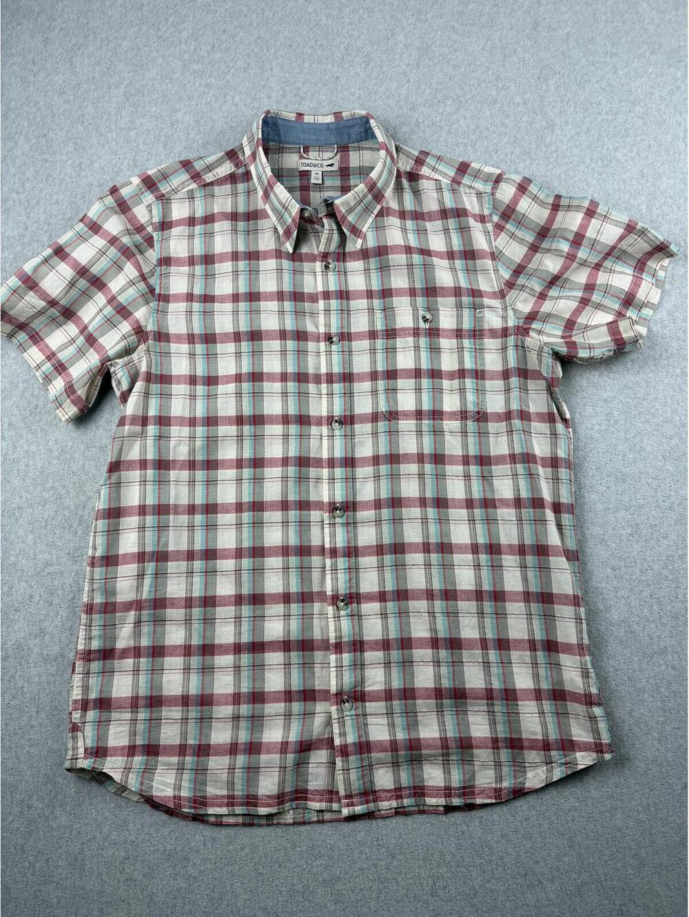 Toad & Co Men’s Plaid Button Up